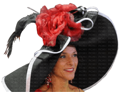 Kaz_Creations Woman Femme With Hat - ingyenes png
