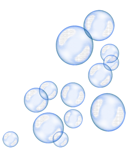 Bubbles.Blue - Free PNG