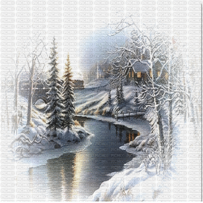 background animated hintergrund winter - 無料のアニメーション GIF