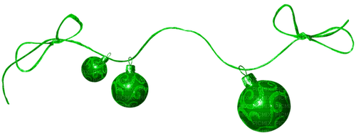 Ornaments.Green - ingyenes png