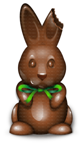 Schokoladen Osterhase - kostenlos png