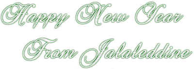 Kaz_Creations Colours Text Happy New Year From Jalaleddine - png gratis