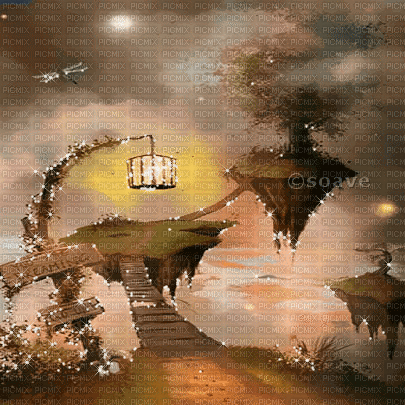 soave background animated fantasy surreal brown - Kostenlose animierte GIFs
