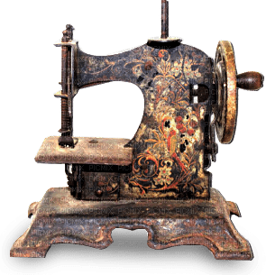 vintage sewing machine bp - PNG gratuit