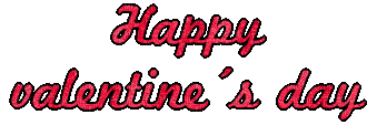 ani-  rosa-röd -happy valentine - Ingyenes animált GIF