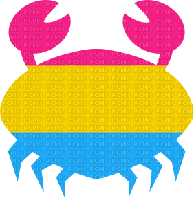 Pan Pride crab - PNG gratuit