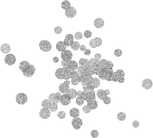 Glitter.Dots.Silver - 免费PNG