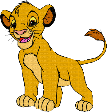lion king - Animovaný GIF zadarmo