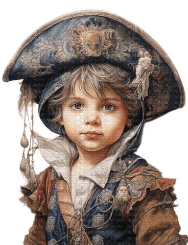 pirat, baby, enfant, kind, child, fantasy - gratis png