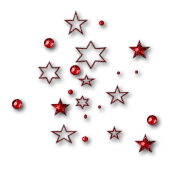 Stars Red Christmas - zdarma png
