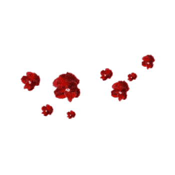 Цветы россыпью - Besplatni animirani GIF