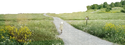 Feldweg - Darmowy animowany GIF