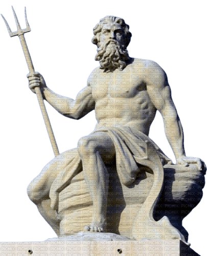Poséidon Poseidon Neptune Roman Romaine - png ฟรี