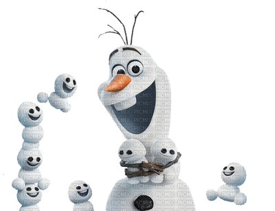 frozen snowman olaf disney cartoon movie - darmowe png