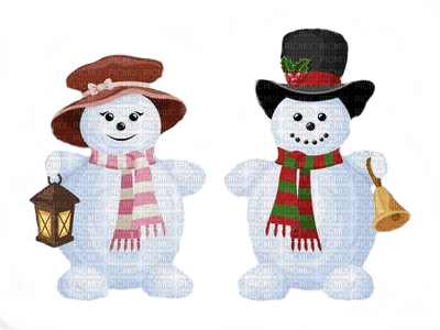 snowman, hóember - PNG gratuit