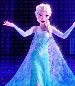 Elsa - Gratis animerad GIF