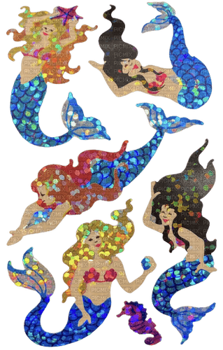 mermaids - PNG gratuit