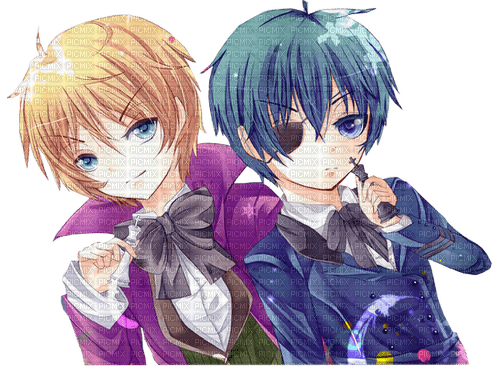 Ciel and Alois - Free PNG