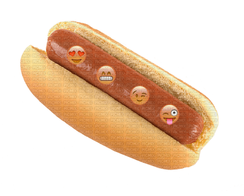 emoji hot dog - png ฟรี