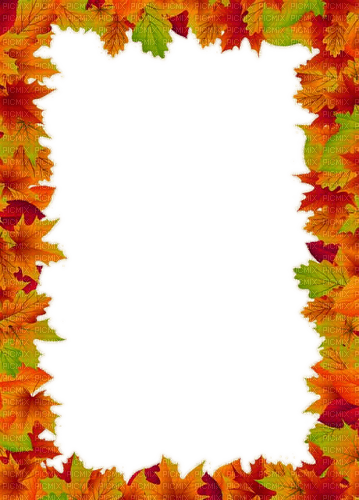 Rahmen, Herbst, Blätter - png ฟรี