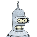 Robot Futurama - Безплатен анимиран GIF