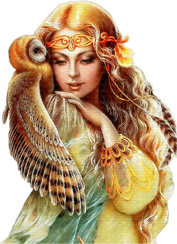 Woman Owl - Bogusia - Free PNG