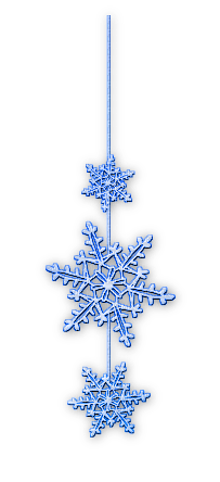 soave deco winter christmas scrap snowflake blue - png grátis
