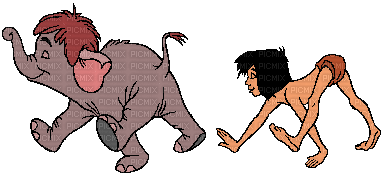 mowgli - Bezmaksas animēts GIF