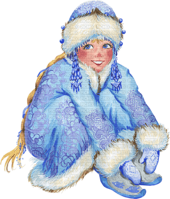 russian snow maiden bp - zdarma png