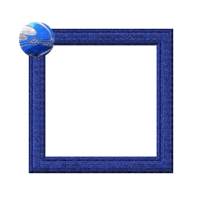 Small Blue Frame - ingyenes png