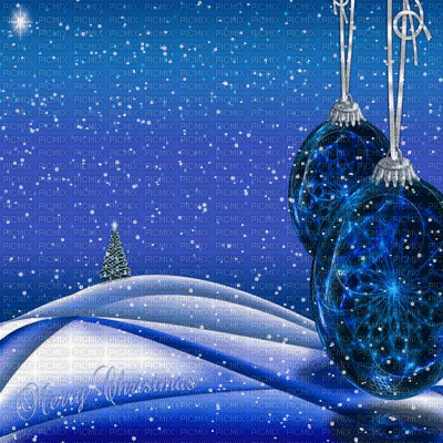 Winter Snow Background - Ilmainen animoitu GIF