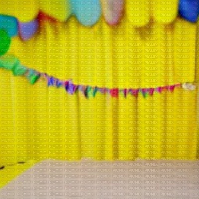 Yellow Party Room - png gratis
