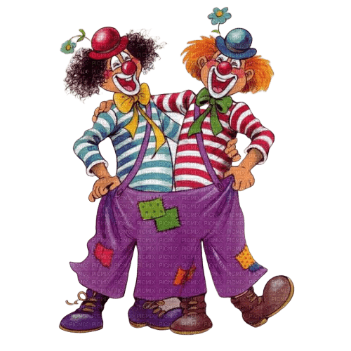clowns - zdarma png