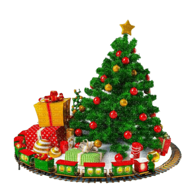 tree arbre baum fir tanne sapin red    christmas noel xmas weihnachten Navidad рождество natal tube gift present - png ฟรี