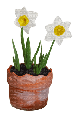 Kaz_Creations Deco Vase Flowers Plant Colours - png grátis