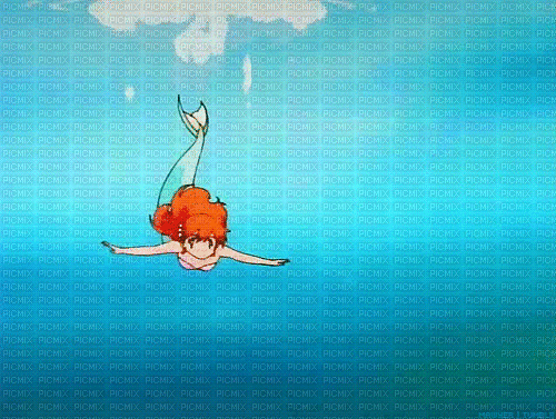 Mermaid Misty - GIF animado grátis