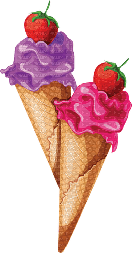 ice cream cone Bb2 - bezmaksas png