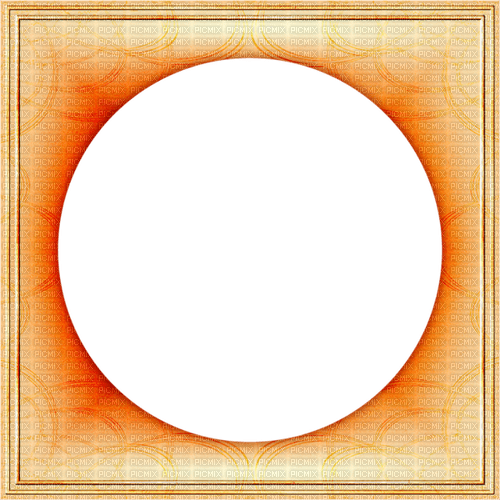 Frame Orange Yellow - Bogusia - darmowe png