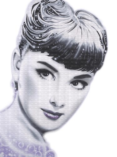 Audrey Hepburn milla1959 - ingyenes png