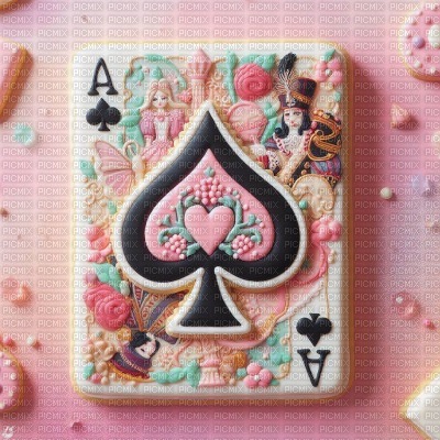 Ace of Spades Cookie - Free PNG