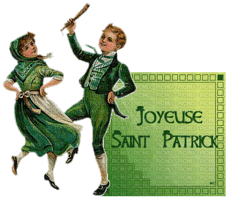 Saint-Patrick - Безплатен анимиран GIF