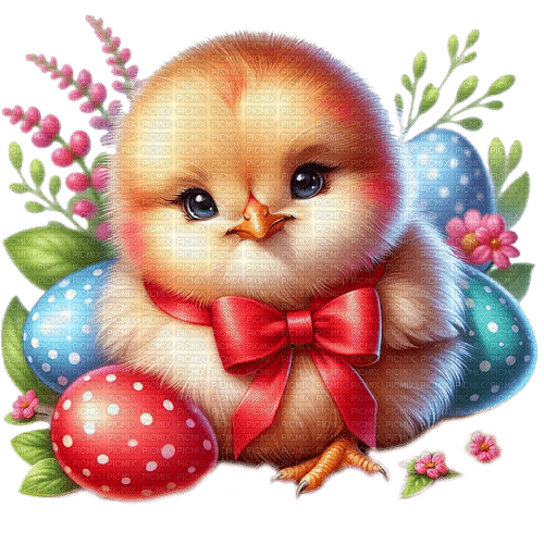 Easter chicken by nataliplus - kostenlos png