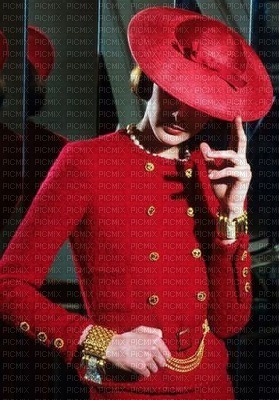 image encre couleur femme chapeau mode charme edited by me - фрее пнг