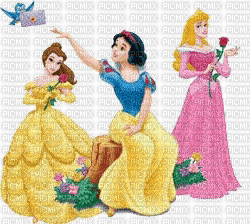 Princesas - Zdarma animovaný GIF