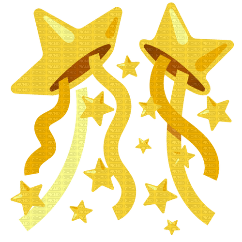 star confetti - ücretsiz png