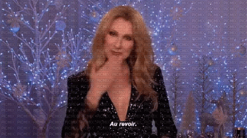 Céline Dion - GIF animé gratuit