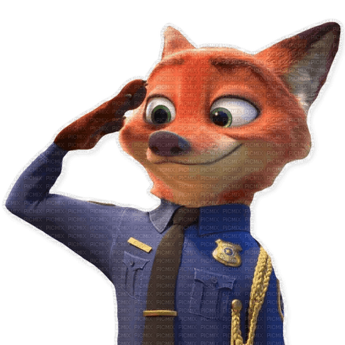 nick wilde police - 免费PNG