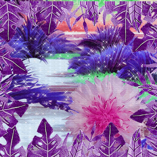 Ve / Bacgrund.tanim.ropical.purple.idca - Free animated GIF