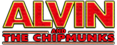 Alvin and the chipmunks Text - PNG gratuit