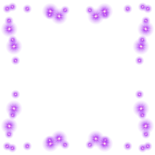 Sparkles.Frame.Purple - kostenlos png